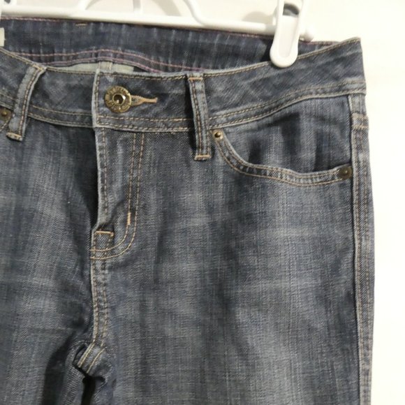 DAHLIA, size 28, low rise, stretch, wide leg, denim, BNWOT - Picture 5 of 16